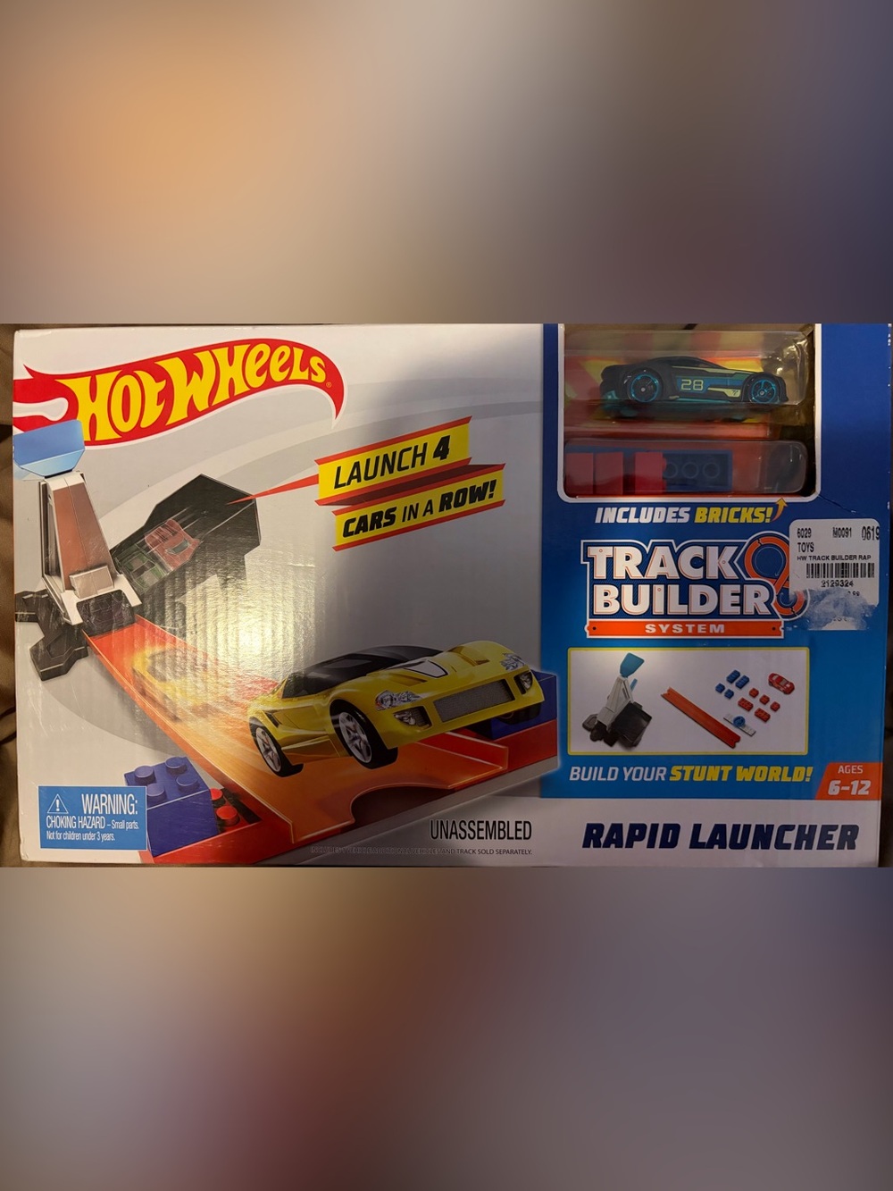 Hot Wheels Track Builder System Rapid Launcher Playset Great for Christmas